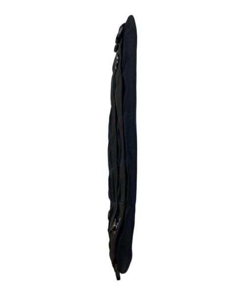 BAGJACK（バッグジャック）Bagjack (バッグジャック) square pouch/スクエア ポーチ ブラックの古着・服飾アイテム