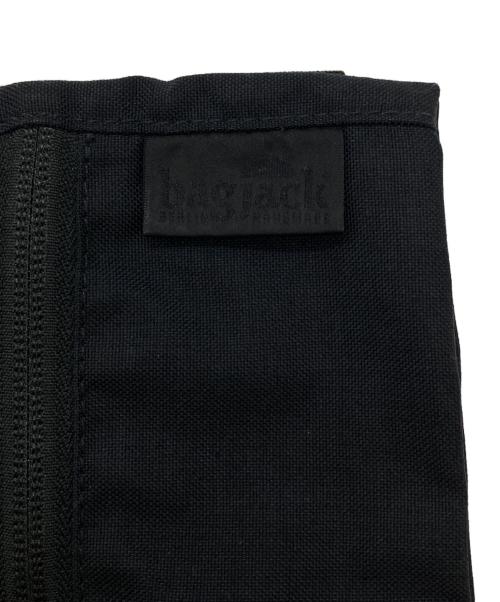 BAGJACK（バッグジャック）Bagjack (バッグジャック) square pouch/スクエア ポーチ ブラックの古着・服飾アイテム