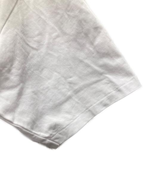 A BATHING APE（アベイシングエイプ）A BATHING APE (アベイシングエイプ) MAP CAMO BY BATHING APE RELAXED FIT TEE ホワイト×ブルー サイズ:2XLの古着・服飾アイテム