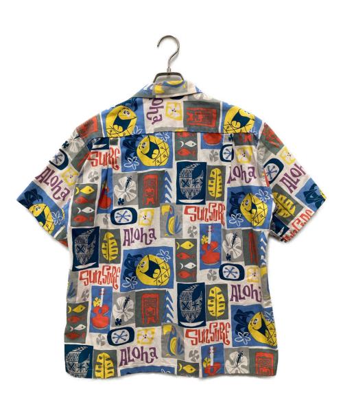 Sun Surf（サンサーフ）Sun Surf (サンサーフ) COTTON LINEN SLAB OPEN SHIRT マルチカラー サイズ:Mの古着・服飾アイテム