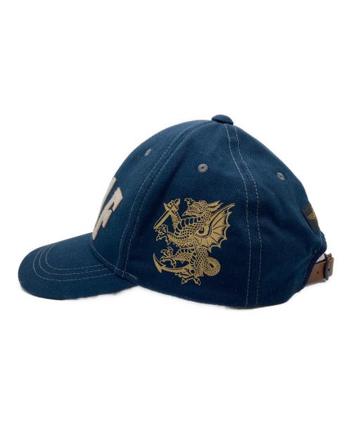 TOYS MCCOY（トイズマッコイ）TOYS McCOY (トイズマッコイ) MILITARY COTTON HERRINGBONE CAP ネイビーの古着・服飾アイテム