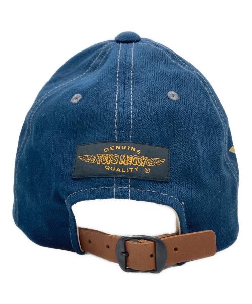 TOYS MCCOY（トイズマッコイ）TOYS McCOY (トイズマッコイ) MILITARY COTTON HERRINGBONE CAP ネイビーの古着・服飾アイテム