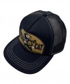 TOYS MCCOYトイズマッコイ）の古着「MESH CAP FELIX THE CAT "8 BALL"」｜ブラック