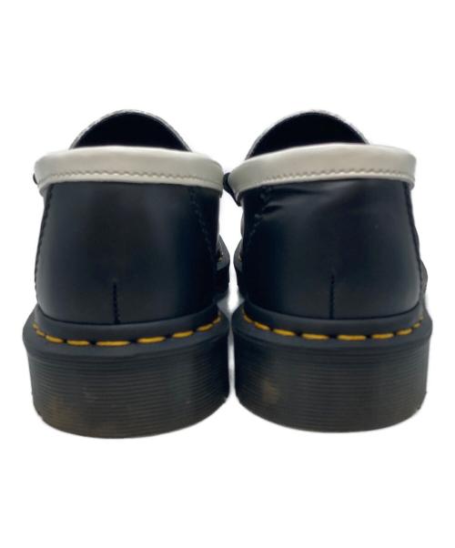 Dr.Martens（ドクターマーチン）Dr.Martens (ドクターマーチン) PENTONローファー ホワイト×ブラック サイズ:UK6の古着・服飾アイテム