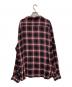 SUGAR CANE (シュガーケーン) RAYON OMBRE CHECK OPEN SHIRT ブラック×レッド サイズ:X-LARGE：10000円