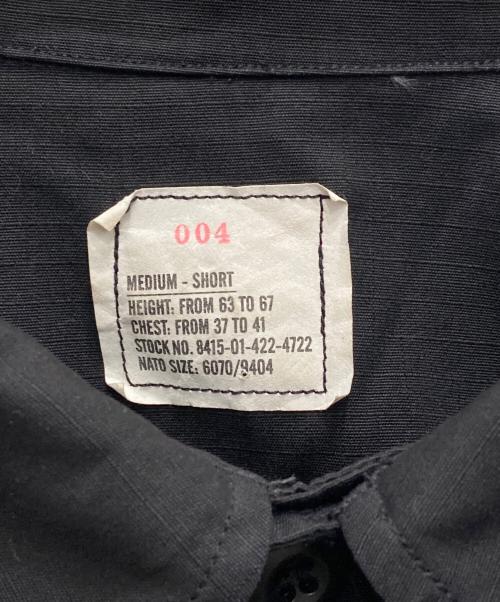 US ARMY（ユーエスアーミー）US ARMY (ユーエスアーミー) 97年製BDU JACKET ブラック サイズ:MEDIUMMED-SHORTの古着・服飾アイテム