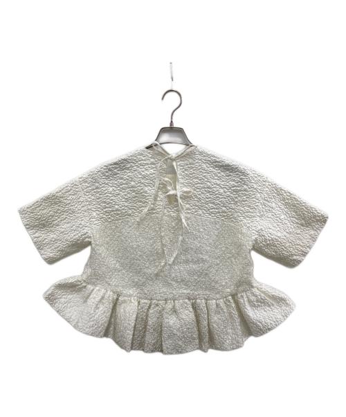 Gypsohila（ジプソフィア）Gypsohila (ジプソフィア) Flower Gloss Tee ホワイト サイズ:FREEの古着・服飾アイテム