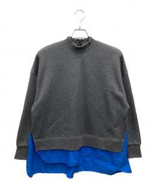 nagonstans（ナゴンスタンス）の古着「docking pullover/ドッキングプルオーバー」｜グレー