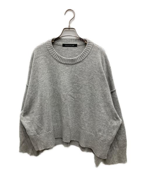 mizuiro-ind（ミズイロインド）mizuiro-ind (ミズイロインド) crew neck wide P/O グレー サイズ:不明（実寸をご確認ください）の古着・服飾アイテム