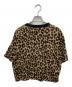 COACH (コーチ) レオパード カーシヴ シグネチャー クロップド Tシャツ ベージュ サイズ:XS：6000円