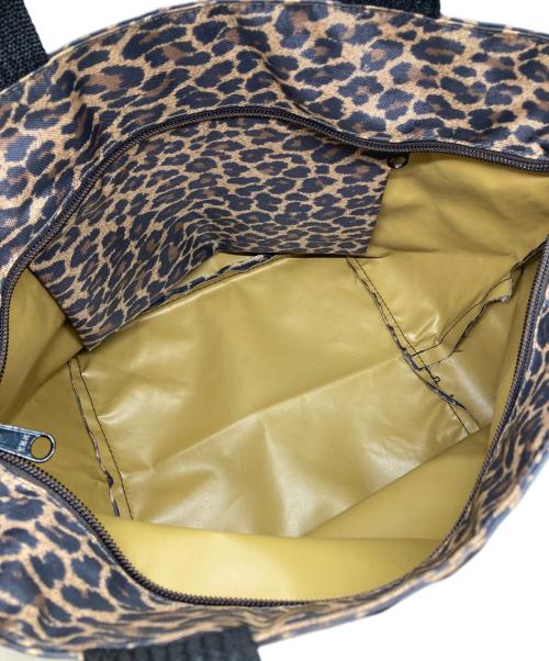 Herve Chapelier（エルベシャプリエ）Herve Chapelier (エルベシャプリエ) レオパード ナイロン舟型トートM ベージュの古着・服飾アイテム