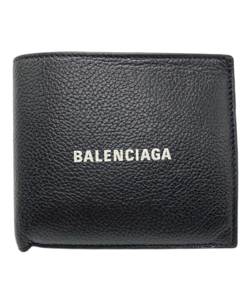 BALENCIAGA（バレンシアガ）BALENCIAGA (バレンシアガ) 2つ折り財布 ブラックの古着・服飾アイテム
