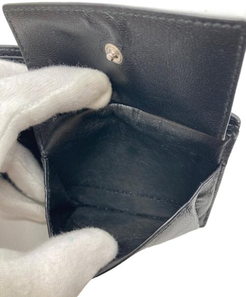 BALENCIAGA（バレンシアガ）BALENCIAGA (バレンシアガ) 2つ折り財布 ブラックの古着・服飾アイテム