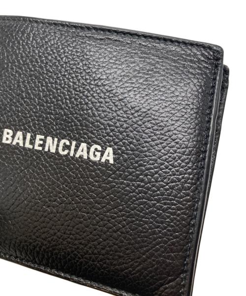 BALENCIAGA（バレンシアガ）BALENCIAGA (バレンシアガ) 2つ折り財布 ブラックの古着・服飾アイテム