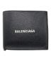 BALENCIAGA（バレンシアガ）の古着「2つ折り財布」｜ブラック