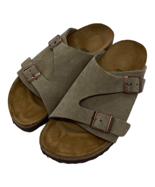BIRKENSTOCK（ビルケンシュトック）BIRKENSTOCK (ビルケンシュトック) チューリッヒサンダル ベージュ サイズ:35の古着・服飾アイテム