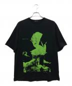 LAD MUSICIANラッドミュージシャン）の古着「グラフィックTシャツ」｜ブラック×グリーン