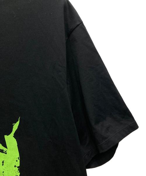 LAD MUSICIAN（ラッドミュージシャン）LAD MUSICIAN (ラッドミュージシャン) グラフィックTシャツ ブラック×グリーン サイズ:44の古着・服飾アイテム