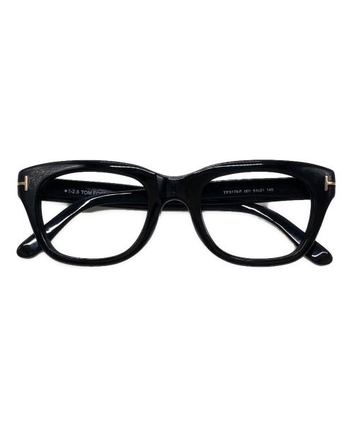 TOM FORD（トムフォード）TOM FORD (トムフォード) 伊達眼鏡 ブラック サイズ:SIZE 51/21の古着・服飾アイテム