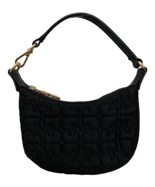 GANNI（ガニー）Ganni (ガニー) BUTTERFLY MINI FLAT COSMETIC POUCH ブラックの古着・服飾アイテム