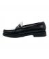 G.H.BASS&CO. (ジー・エイチ・バス) LARSON MOC PENNY LOAFER/ラーソン ペニーローファー ブラック×ホワイト サイズ:US6.5：10000円