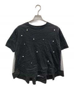 中古・古着通販】TOMO KOIZUMI (トモコイズミ) 袖フリルTシャツ