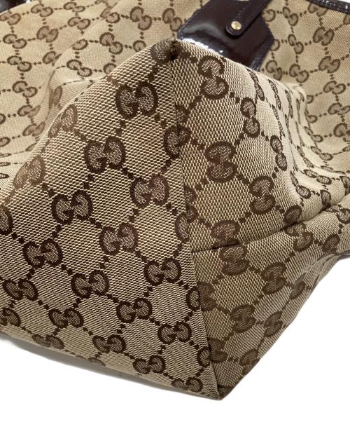 GUCCI（グッチ）GUCCI (グッチ) GG キャンバストートバッグの古着・服飾アイテム