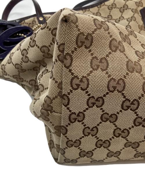 GUCCI（グッチ）GUCCI (グッチ) GG キャンバストートバッグの古着・服飾アイテム