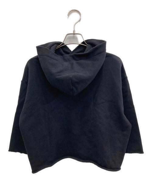MM6 Maison Margiela（エムエムシックスメゾンマルジェラ）MM6 Maison Margiela (エムエムシックスメゾンマルジェラ) ロフゴフーデッドパーカー ブラック サイズ:12の古着・服飾アイテム