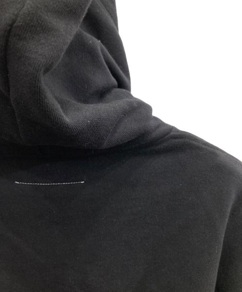 MM6 Maison Margiela（エムエムシックスメゾンマルジェラ）MM6 Maison Margiela (エムエムシックスメゾンマルジェラ) ロフゴフーデッドパーカー ブラック サイズ:12の古着・服飾アイテム