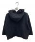 MM6 Maison Margiela (エムエムシックスメゾンマルジェラ) ロフゴフーデッドパーカー ブラック サイズ:12：7000円