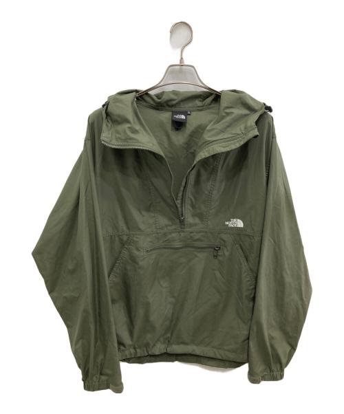 THE NORTH FACE（ザ ノース フェイス）THE NORTH FACE (ザ ノース フェイス) コンパクトアノラック グリーン サイズ:XLの古着・服飾アイテム