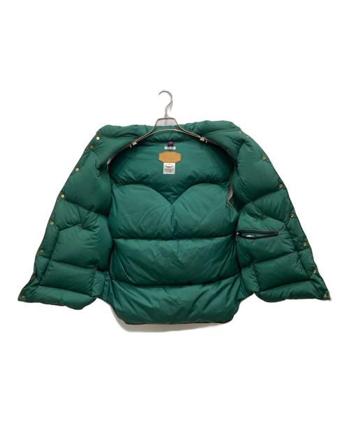 RockyMountainFeatherBed（ロッキーマウンテンフェザーベッド）RockyMountainFeatherBed (ロッキーマウンテンフェザーベッド) WAREHOUSE (ウエアハウス) ドビーツイル ダウンベスト ブラウン サイズ:46の古着・服飾アイテム