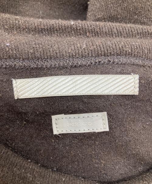 BLURHMS（ブラームス）blurhms (ブラームス) Co/Silk Nep Raglan Tee ブラウン サイズ:Lの古着・服飾アイテム