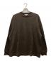 blurhms（ブラームス）の古着「Co/Silk Nep Raglan Tee」｜ブラウン