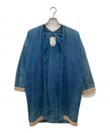 VISVIM（ビズビム）の古着「SANJURO COAT SILK ROAD/サンジュウロウ コート シルク ロード」｜インディゴ