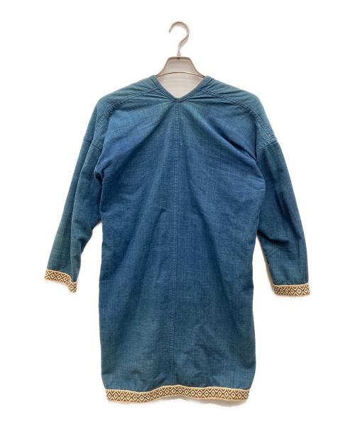 VISVIM（ビズビム）VISVIM (ビズビム) SANJURO COAT SILK ROAD/サンジュウロウ コート シルク ロード インディゴ サイズ:1の古着・服飾アイテム