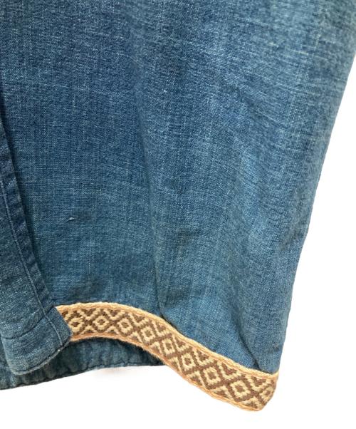 VISVIM（ビズビム）VISVIM (ビズビム) SANJURO COAT SILK ROAD/サンジュウロウ コート シルク ロード インディゴ サイズ:1の古着・服飾アイテム