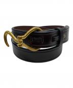 TORY LEATHERトリーレザー）の古着「HOOF PICK BELT/フーフ・ピック・ベルト」｜ブラウン
