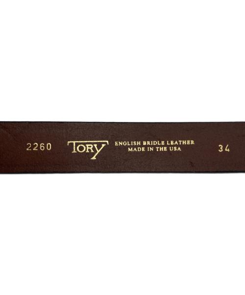 TORY LEATHER（トリーレザー）TORY LEATHER (トリーレザー) HOOF PICK BELT/フーフ・ピック・ベルト ブラウン 未使用品の古着・服飾アイテム