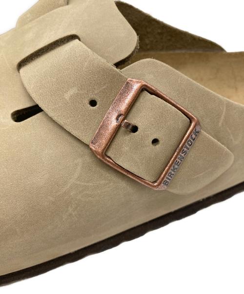 BIRKENSTOCK（ビルケンシュトック）BIRKENSTOCK (ビルケンシュトック) BOSTON BS/ボストンサンダル ベージュ サイズ:26.5の古着・服飾アイテム