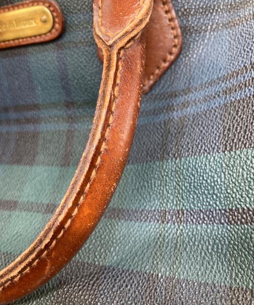 POLO RALPH LAUREN（ポロ・ラルフローレン）POLO RALPH LAUREN (ポロ・ラルフローレン) ハンドバッグ グリーンの古着・服飾アイテム