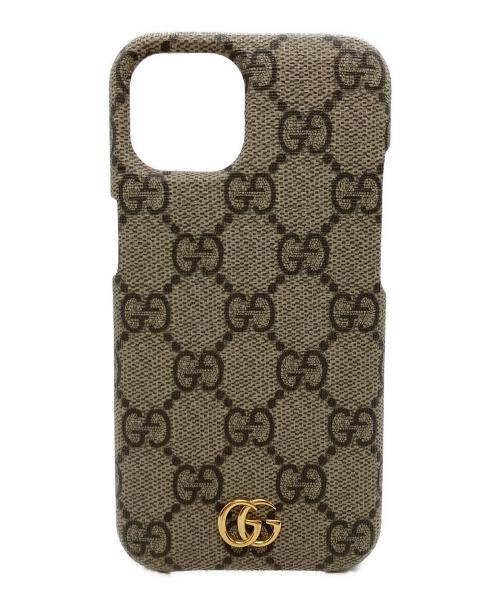 GUCCI（グッチ）GUCCI (グッチ) GG柄スマホケース サイズ:iPhone15用の古着・服飾アイテム