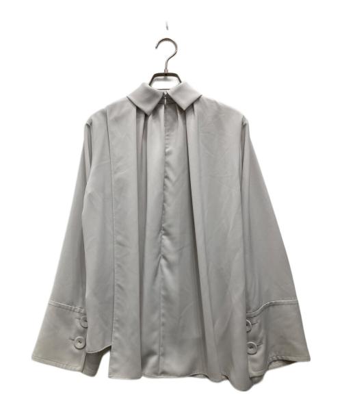 ADORE（アドーア）ADORE (アドーア) パウダーサテンブラウス ベージュ サイズ:38の古着・服飾アイテム