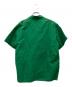 AURALEE (オーラリー) HIGH DENSITY FINX LINEN WEATHER HALF SLEEVED SHIRT グリーン：8000円