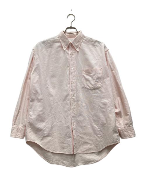 Graphpaper（グラフペーパー）Graphpaper (グラフペーパー) OXFORD L/S B.D BOX SHIRT/オックスフォード ロングスリーブ ボタンダウン ボックスシャツ ピンク サイズ:1の古着・服飾アイテム
