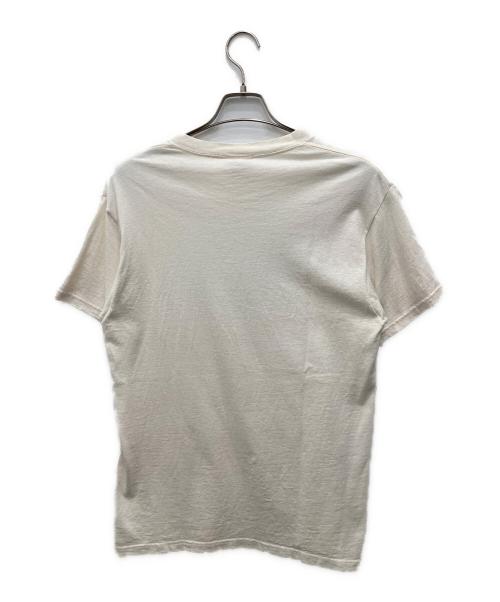 FRUIT OF THE LOOM（フルーツオブザルーム）FRUIT OF THE LOOM (フルーツオブザルーム) 00s Yin Yang 陰影プリントTシャツ ホワイト サイズ:Mの古着・服飾アイテム