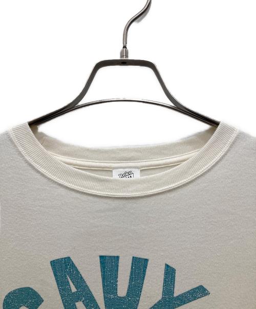ROKU（ロク）ROKU (ロク) サークルロゴtシャツ ホワイト サイズ:Mの古着・服飾アイテム