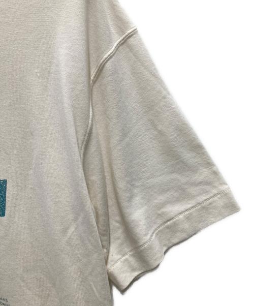 ROKU（ロク）ROKU (ロク) サークルロゴtシャツ ホワイト サイズ:Mの古着・服飾アイテム