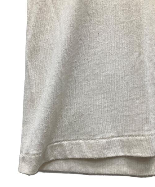 ROKU（ロク）ROKU (ロク) サークルロゴtシャツ ホワイト サイズ:Mの古着・服飾アイテム